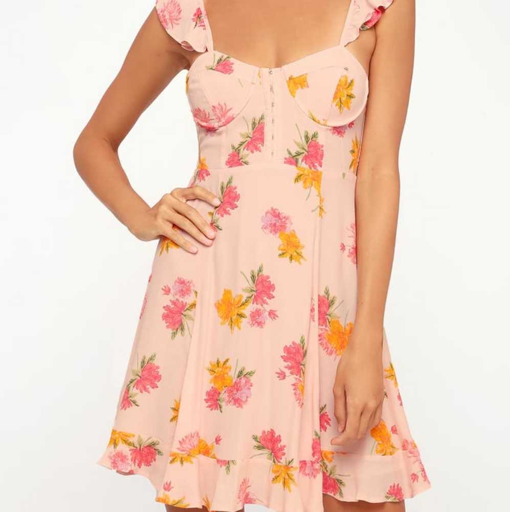 ASTR the label floral dress